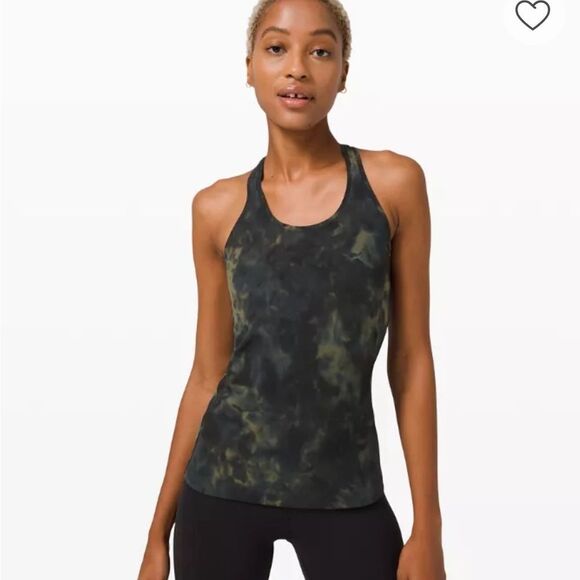 Lululemon cool racerback tank diamond dye size 8 - Picture 1 of 5